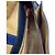 Borsa a tracolla Coach 1941 Saddle 23 in pelle blu navy - vista 9