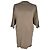 T-shirt Oversized Rick Owens in cotone beige