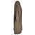 T-shirt Oversized Rick Owens in cotone beige - vista 3