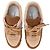 Sneaker alte Chanel in shearling in pelle d'agnello marrone - vista 5