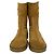 Chanel Interlocking CC Logo Mid-Calf Riding Boots in Camel Suede - view 2