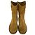 Chanel Interlocking CC Logo Mid-Calf Riding Boots in Camel Suede - view 3