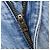 Céline Jeans Wideleg Celine en coton bleu clair - vue 15