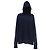 Michael Kors Kapuzenpullover aus Rippstrick in dunkelblauem Baumwollstoff