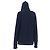 Michael Kors Kapuzenpullover aus Rippstrick in dunkelblauem Baumwollstoff - Ansicht 4