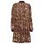 Mini abito a collo alto stampato Ulla Johnson in rayon multicolore