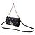 Borsa a tracolla Coach Mini Ruby con stampa floreale in pelle nera - vista 2