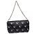 Borsa a tracolla Coach Mini Ruby con stampa floreale in pelle nera - vista 4