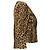Blazer corto Milly con estampado de leopardo en pelo de poni marrón - vista 3