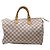 Bolso Louis Vuitton Speedy Damier Azur en lona de nylon blanca - vista 4