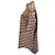 Camicia a maniche corte Balenciaga BB Monogram Logo Print in cotone marrone - vista 2