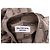 Camicia a maniche corte Balenciaga BB Monogram Logo Print in cotone marrone - vista 4