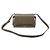 Borsa a tracolla piccola con patta Michael Kors con perle in pelle Olive