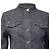 Chaqueta vaquera abotonada Burberry en algodón azul oscuro - vista 2