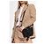 Borsa MCM nera in cotone - vista 2