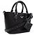 Borsa MCM nera in cotone - vista 4