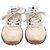 Sneakers Miu Miu Tyre Technical in camoscio avorio - vista 2