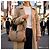 Borsa Gucci Jackie GG Canvas Beige Marrone Scuro - vista 7