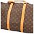 Borsa Boston Louis Vuitton Keepall 55 Monogram - vista 10