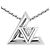 Collana Louis Vuitton LV Vault One in oro bianco 18K con diamante