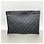 Louis Vuitton Monogram Eclipse Pochette Discovery Clutch Bag - vista 10