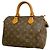 Borsa a mano Louis Vuitton Monogram Speedy 25