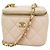 Bolsa Vanity Chanel em couro de bezerro grão rosa