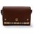 Burberry Note Leather with Vintage Check Canvas Medium
