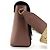 Burberry Note Leather with Vintage Check Canvas Medium - vista 4