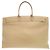 Borsa a mano 2-Way e borsa da viaggio Burberry Logo in pelle beige - vista 3