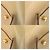 Borsa a mano 2-Way e borsa da viaggio Burberry Logo in pelle beige - vista 5