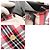 Borsa a tracolla Burberry in nylon e pelle con motivo Check - vista 10
