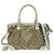 Gucci Sukey Top Handle Satchel GG Canvas mit Leder Medium