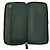 Cartera larga Prada de piel Saffiano verde oscuro - vista 8