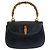 Borsa a mano Gucci Bamboo in pelle nera