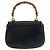 Borsa a mano Gucci Bamboo in pelle nera - vista 2