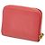 Monedero redondo con cremallera Prada Saffiano Triangle Plate - vista 2
