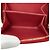 Monedero redondo con cremallera Prada Saffiano Triangle Plate - vista 7