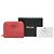 Monedero redondo con cremallera Prada Saffiano Triangle Plate - vista 8