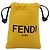 Fendi Logo Drawstring Leather