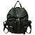 Prada Triangle Logo Plate Nylon Backpack