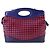 Borsa 2-Way Bally in blu navy e rosso - vista 2