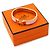 Hermès Bracciale Hermes Clic H PM in Oro Rosa Pink Rose - vista 2
