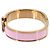 Hermès Bracciale Hermes Clic H PM in Oro Rosa Pink Rose - vista 4