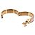 Hermès Bracciale Hermes Clic H PM in Oro Rosa Pink Rose - vista 6