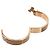 Hermès Bracciale Hermes Clic H PM in Marron Glacé e Oro Rosa - vista 5