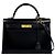Hermès Borsa Hermes Kelly 32 in pelle di vitello Box nera