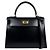 Hermès Borsa Hermes Kelly 28 in pelle Box Calf nera