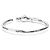 Hermès Bracciale Rigido Hermes in Metallo Argentato - vista 2