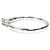 Hermès Bracciale Rigido Hermes in Metallo Argentato - vista 3